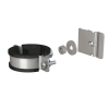 Держатель трубы Alcadrain AlcaSystem DN25-30 Хром AS-P005
