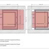 Люк одностворчатый Shagma 30х30 ревизионный под плитку ЛС300x300К — изображение 7