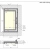 Люк одностворчатый Shagma 30х60 ревизионный под плитку ЛС300x600В — изображение 4