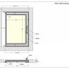 Люк одностворчатый Shagma 50х60 ревизионный под плитку ЛС500x600В — изображение 4