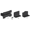 Комплект петель Wallbox для профиля WB 90200